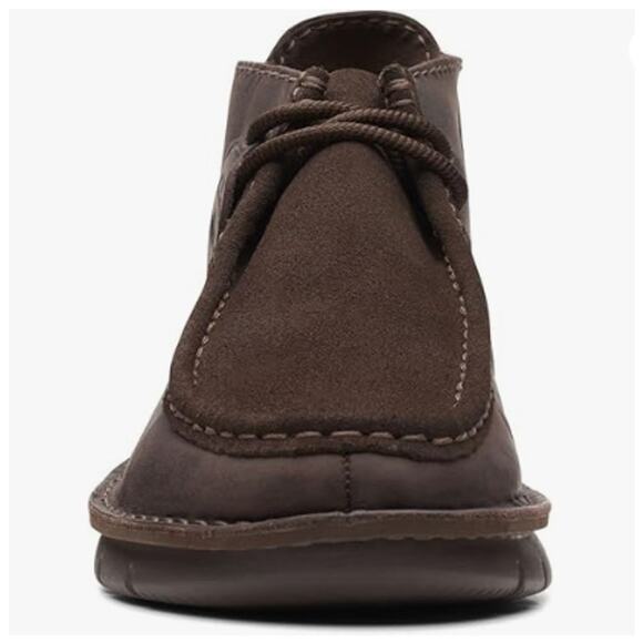 Clarks Colehill Wally, Dark Brown, New in box Mens 7.5